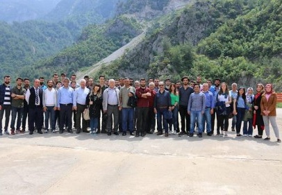İnşaat Mühendisleri Berke Barajını inceledi