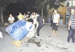 İnsan olanı kahredecek manzara!