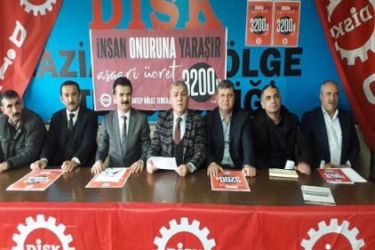 İnsan onuruna yaraşır bir asgari ücret lütuf değil haktır