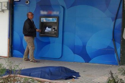 İnsanlığın öldüğünü gösteren manzara! 
