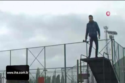 İnsansız kara aracı göreve hazır
