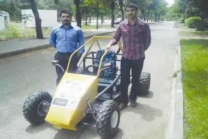 &#8220;İnsansız Kara Aracının (UGV-s) Prototipi&#8221; yapıldı