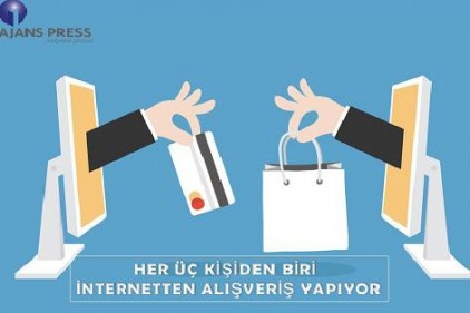 İnternetten en çok satın alma işlemleri yüzde 49&#8217;la giyim sektöründe gerçekleşti