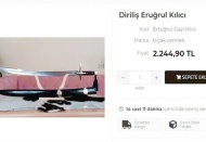 İnternetten, kargo ücreti yok: Diriliş Ertuğrul kılıcı
