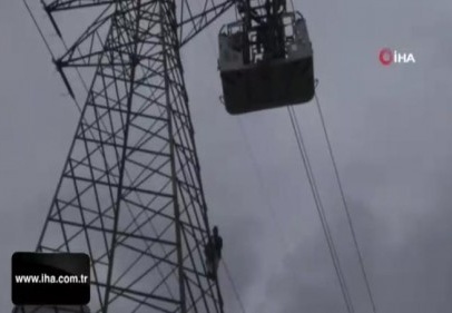 İntihar etmek isteyen şahsı gören ünlü sunucular olay yerine koştu