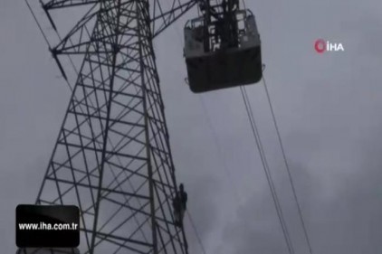İntihar etmek isteyen şahsı gören ünlü sunucular olay yerine koştu