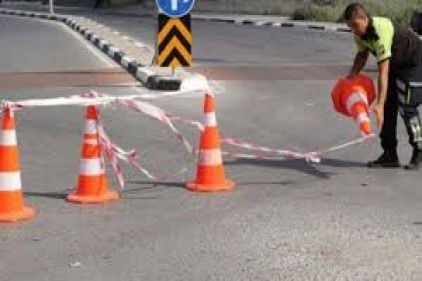 İpek yolu TEDAŞ mevkii trafiğe kapanıyor