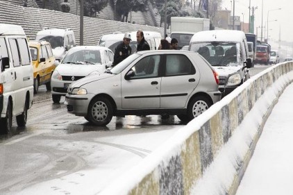 İpek Yolunda trafik felç oldu