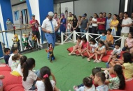 İpten kuklaların şovu miniklerden tam not aldı