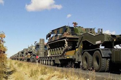 Irak sınırına sevkiyat yapılıyor