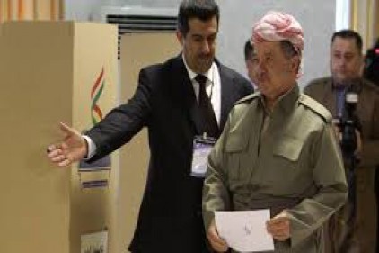 Irak&#8217;ta seçimlerin galibi Barzani&#8217;nin partisi oldu