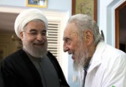 İran Cumhurbaşkanı Ruhani, Fidel Castro’yu Ziyaret Etti 