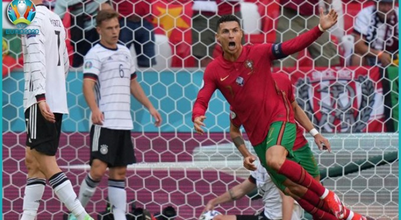 İranlı Ali Daei'den gol rekorunu yakalayan Cristiano Ronaldo'ya kutlama