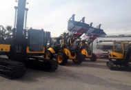 İş makineleri Adana 12’inci Yapı Malzemeleri Fuarı’nda tanıtıldı
