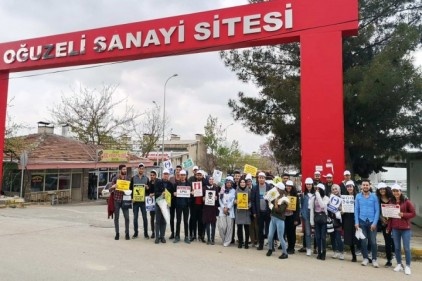 İş sağlığı ve güvenliği ile ilgili genel kurallara ait broşürler dağıtıldı