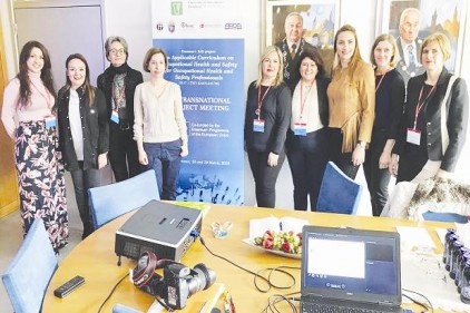 İş Sağlığı Ve Güvenliği Projesi Slovenya&#8217;da gerçekleştirildi