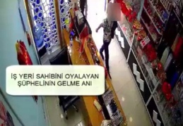 İş yeri sahibinden kaçtılar kameralardan kaçamadılar 