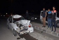 İş yerinden çıkan karı koca trafik kazasında öldü
