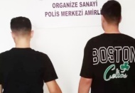 İş yerinden çuvalla malzeme çalan hırsızlar yakalandı