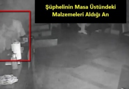 İş yerinden hırsızlık anları kamerada