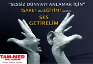 İşaret dilide artık bir dildir