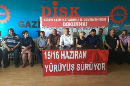 İşçi kardeşlerimizin işlerine iadesini barış ve demokrasi adına talep ediyoruz