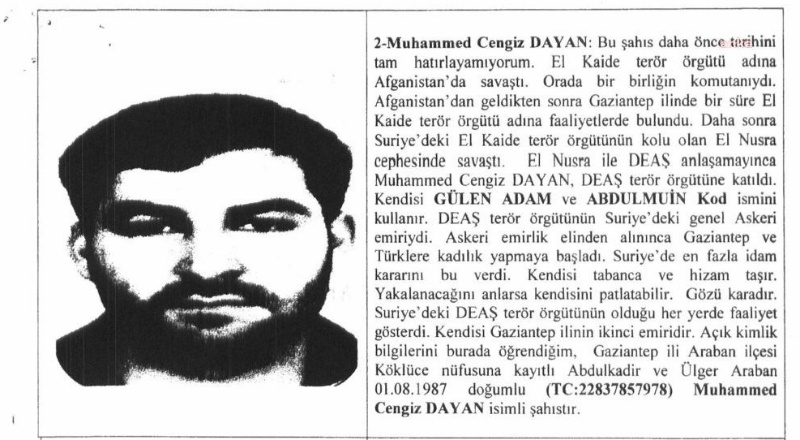 IŞİD yöneticisi Dayan, Suriye’de en fazla idam kararı veren kişi