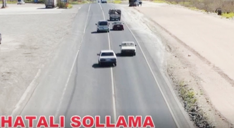 Işık ihlali ve hatalı sollama yapan araçlara ceza yazıldı
