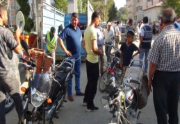 İslahiye ‘de motosiklet denetimi yapıldı