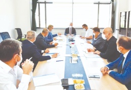 İslahiye OSB için Vali Gül tarafından değerlendirme toplantısı yapıldı