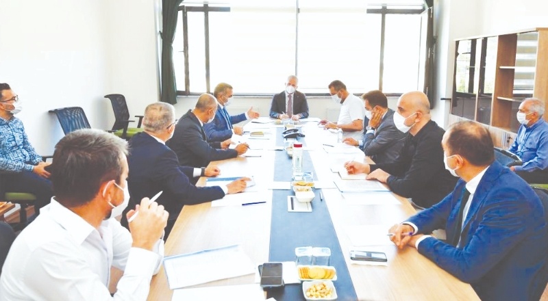 İslahiye OSB için Vali Gül tarafından değerlendirme toplantısı yapıldı