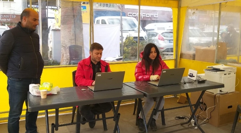 İslahiye ve Nurdağı ilçelerinde  4 noktada Beyaz Masa merkezi kuruldu