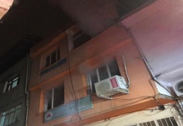 İslahiye Ziraat Odası binasında yangın çıktı