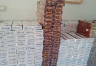 İslahiye’de 10 bin paket kaçak sigara