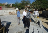 İslahiye'de 18 köye, bordür taşı döşeniyor  