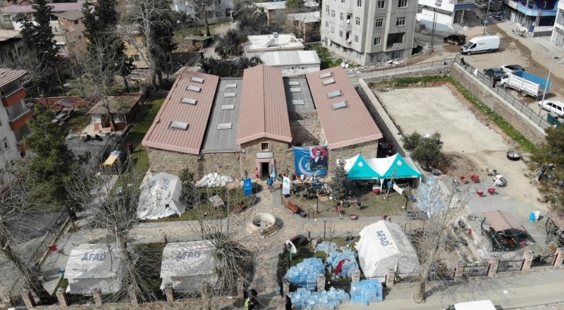 İslahiye’de 1958’de yapılan cezaevi binası hasar görmedi