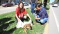İslahiye’de bir aracın çarptığı köpek yaralandı