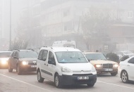 İslahiye’de sis hayatı olumsuz etkiledi