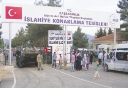 İslahiye'deki çadır kentte sayım yapıldı 