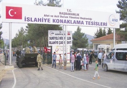 İslahiye'deki çadır kentte sayım yapıldı 