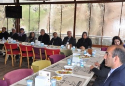 İslahiye’deki şehit aileleri yemekte buluştu