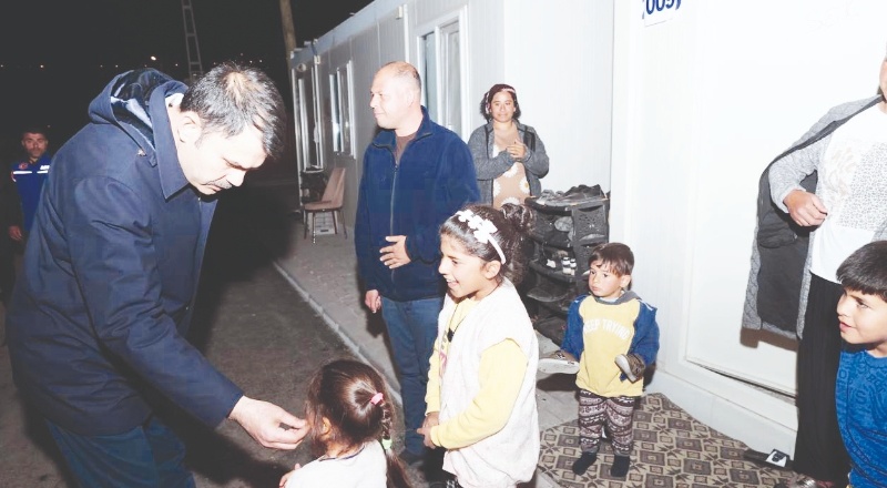 İslahiye’ye 264, Nurdağı’na bin 280 adet yığma yapı ve prefabrik ev inşa edildi