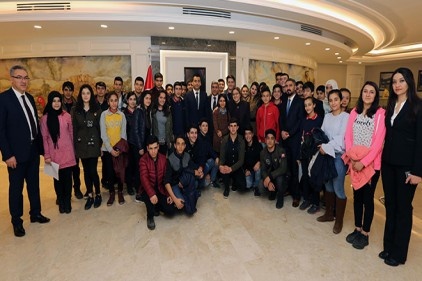İsmet Paşa Anadolu Lisesi öğrencilerini ağırladı