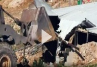 İsrail güçleri Filistinli ailenin evi yıktı