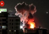 İsrail'den Gazze'ye hava saldırısı !