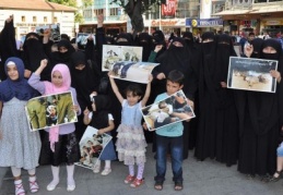İsrail’i protesto ettiler
