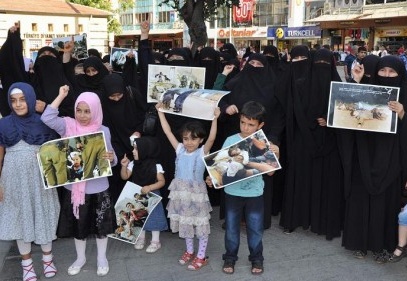 İsrail’i protesto ettiler
