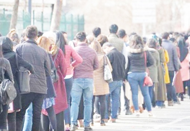 İşsizlerin yüzde 29.3’ü bir yıl ve daha uzun süredir iş arıyor