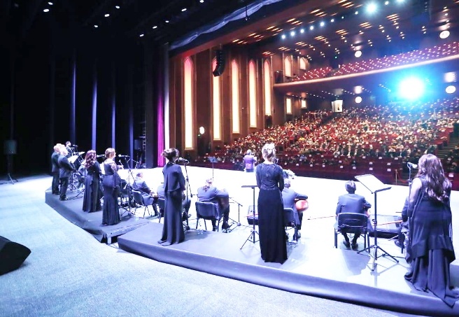 İstanbul Devlet Türk Halk Müzik Korosu konser verdi