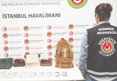İstanbul Havalimanı'nda uyuşturucu yapımında kullanılan 4,3 ton madde ele geçirildi